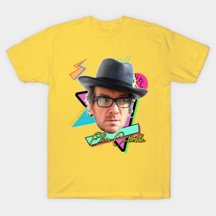 vintage Elvis Costello Art Design T-Shirt